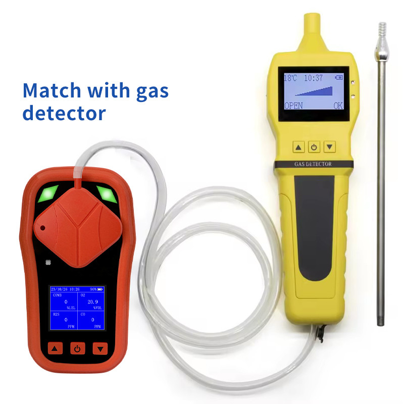 Gas Monitor Sampling YA-CDX4 Natural Diffusion Multi Gas Monitor Gas Detector CO2 O2 H2S CO ...