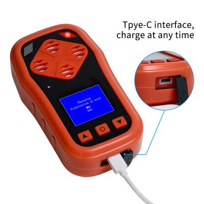 Portable Biogas Analyzer 4 In 1 CH4 CO2 H2S Multi Gas Detector Easy To Use Biogas Analyser