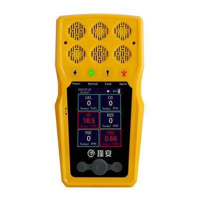 BTQ-YA-C100FT Handheld Gas Detector CO O2 H2S LEL Portable Multi Gas Analyser