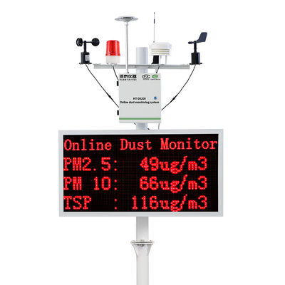 Industrial Dust Monitoring System Pump Sucking Type TSP Air Quality Monitoring Device