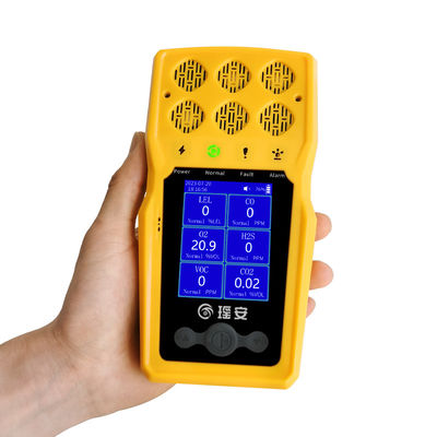 Yaoan 6 In 1 Portable Multi Gas Detectors Monitor 700g BTQ-YA-C100FT-6