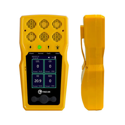 Portable 4 Gas Meter Portable Multi-Gas Detector Lel, Co, H2s, O2 Gas Analyzer