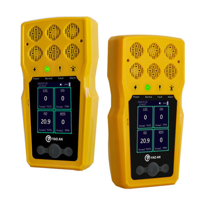 BTQ-YA-C100FT Gas Detector Gas Analyzer Portable 4 IN 1 Multi Gas Detector for CO O2 H2S CH4