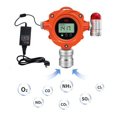 HCL Hydrogen Chloride Gas Monitor Wall Mount Toxic PH3 Phosphine Gas Detector