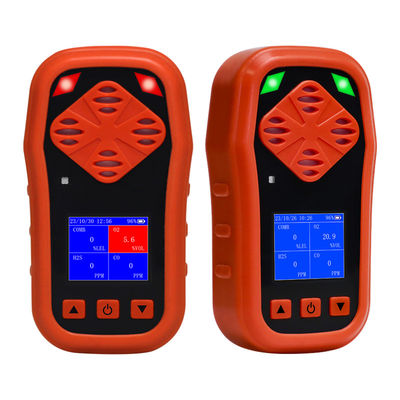 HandHeld Carbon Monoxide Detectors Portable Ammonia Analyzer Multi Gas Detector 4 Gas