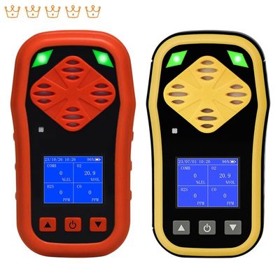 CO O2 H2S CH4 H2S LEL Gas Analyzer / Exhaust Gas Detector