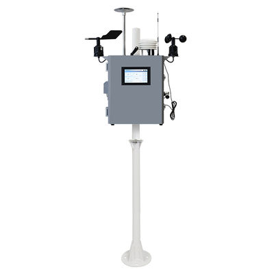 Smart City Air Quality Monitor Sensor Online Weather Station Environmental Monitoring Systems