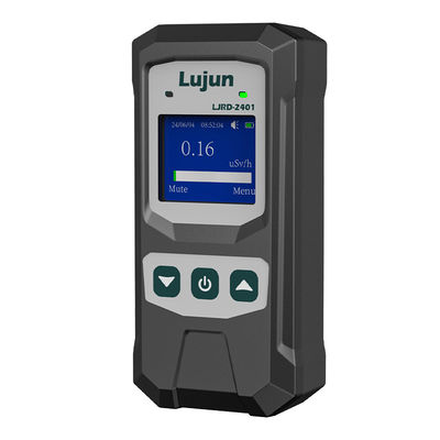 Compact Nuclear Radiation Detector Dosimeter with Dosage Rate Alarm and Battery Power