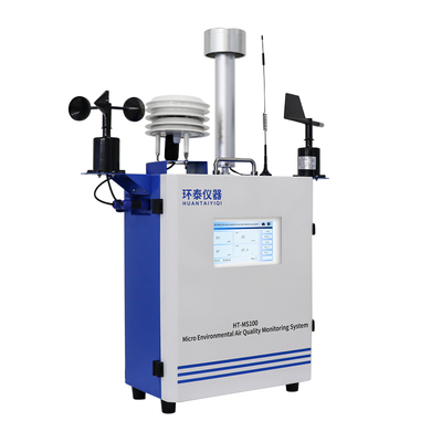 HT-MS100 Online AQMS Air Quality Monitoring System Environmental Parameters Measurement Pm2.5 PM10 Monitoring System